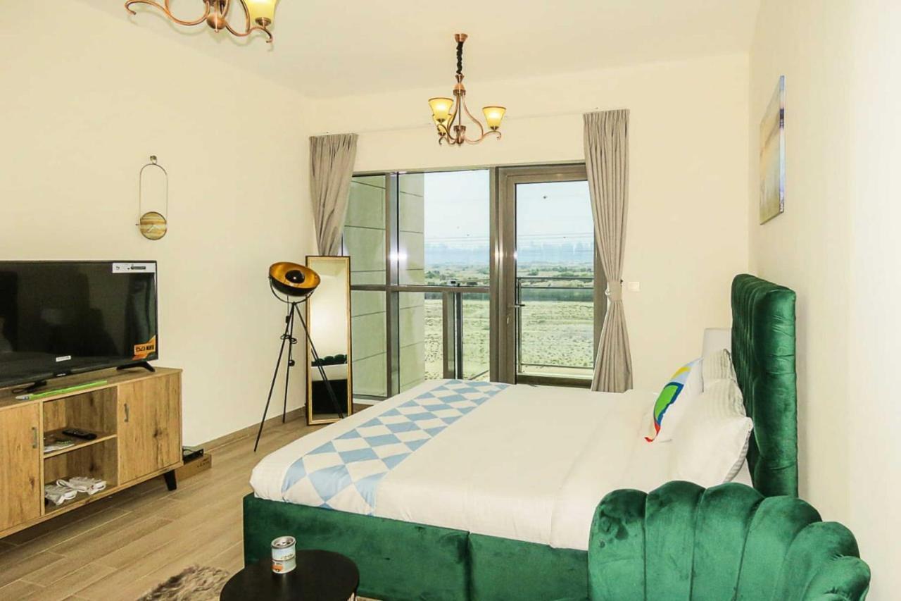 Oyo 860 Studio Apartment, Maya Tower 4, Jumeirah Village Triangle Dubaj Zewnętrze zdjęcie